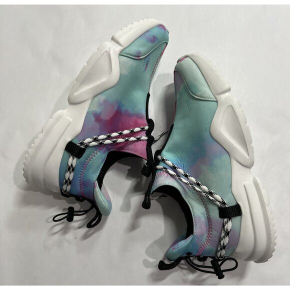 John Geiger 002 Low E11even Sneakers in Tie-Dye - Picture 6 of 9